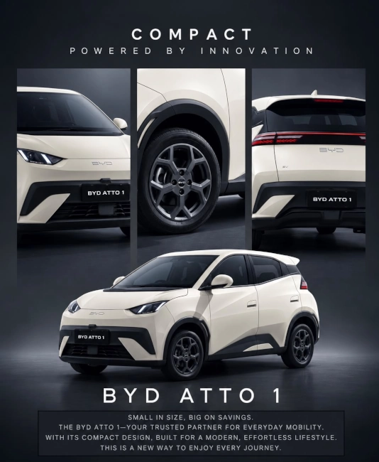 Banner BYD ATTO 1 